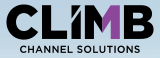 The purple-accented 2021 Climb Channel Solutions UK logo